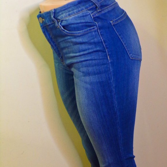 Medium Wash Jeans. Women Size 13 - Picture 3 of 6